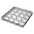 Cambro Nadstawka do koszy CAMBRO HALF DROP 500×500 mm szara, model E2 16 przegródek