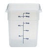 Cambro CAMBRO CamSquare® 17.2 l transparent polypropylene food container