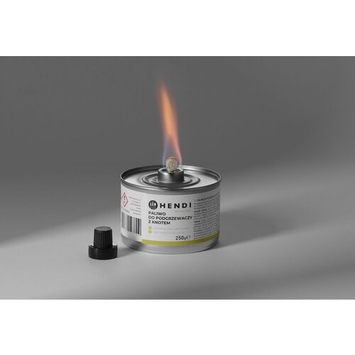Hendi Paliwo do podgrzewaczy z knotem - puszka 250g - 24 szt. w kartonie