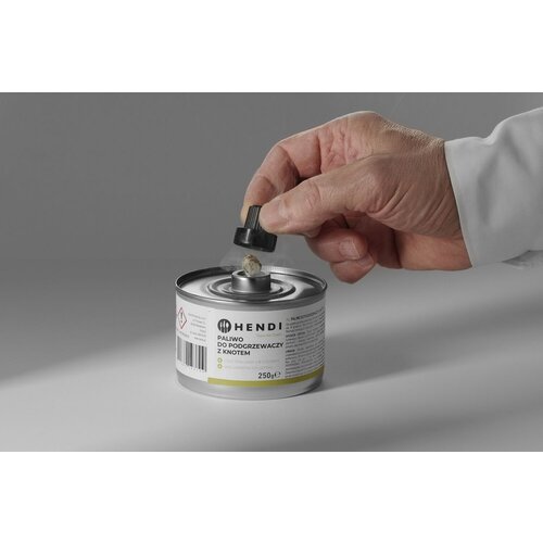 Hendi Paliwo do podgrzewaczy z knotem - puszka 250g - 24 szt. w kartonie