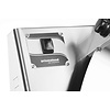 Prismafood Wałkownica do ciasta do pizzy, elektryczna, Ø260-400 mm, 250W 230V, 585x435x(H)790mm z dwoma wałkami