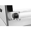 Prismafood Wałkownica do ciasta do pizzy, elektryczna, Ø260-400 mm, 250W 230V, 585x435x(H)790mm z dwoma wałkami