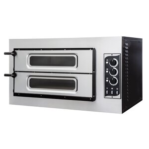 Prismafood Piec do pizzy 2-komorowy elektryczny 6 kW, 915x621x(h)527mm Prismafood Piec do pizzy 2-komorowy elektryczny 6 kW, 915x621x(h)527mm