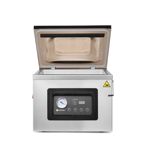 Hendi Pakowarka komorowa, listwa 410 mm, 20 m³/h, 1 kW