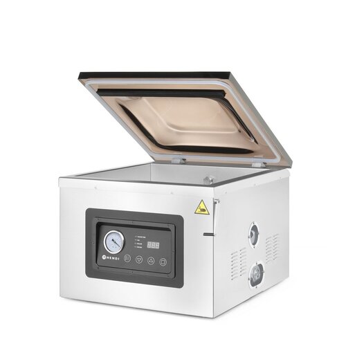 Hendi Pakowarka komorowa, listwa 410 mm, 20 m³/h, 1 kW