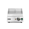 Hendi Countertop Electric Griddle Smooth, Chromed, 2 kW