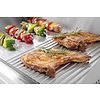 Hendi Countertop Electric Griddle Smooth/Ribbed, Chromed, 2,4 kW