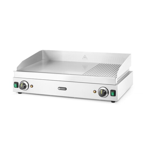 Hendi Countertop Electric Griddle 2/3 Smooth, 1/3 Ribbed, Chromed, 3,5 kW Hendi Countertop Electric Griddle 2/3 Smooth, 1/3 Ribbed, Chromed, 3,5 kW