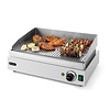 Hendi Countertop Electric Griddle Ribbed, Chromed, 2,4 kW