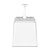 Hendi Pojemnik do sosów z pompką 2,5L, 230x210x(h)250mm, biały