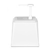 Hendi Pojemnik do sosów z pompką 2,5L, 230x210x(h)250mm, biały