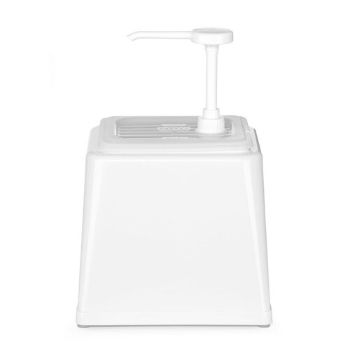 Hendi Pojemnik do sosów z pompką 2,5L, 230x210x(h)250mm, biały