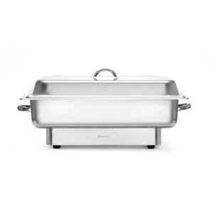 Hendi Electric Chafing Dish with Removable Full Cover 9 L GN 1/1 Hendi Electric Chafing Dish with Removable Full Cover 9 L GN 1/1