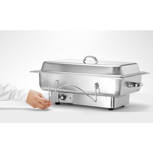 Hendi Electric Chafing Dish with Removable Full Cover 9 L GN 1/1