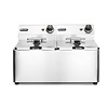 Hendi 2-Tank Countertop Electric Fryer 16 L, 2x 3,5 kW