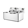 Hendi 2-Tank Countertop Electric Fryer 16 L, 2x 3,5 kW
