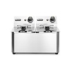 Hendi 2-Tank Countertop Electric Fryer 8 L, 2x 3 kW