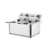 Hendi 2-Tank Countertop Electric Fryer 8 L, 2x 3 kW