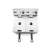 Hendi 2-Tank Countertop Electric Fryer 8 L, 2x 3 kW