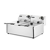 Hendi 2-Tank Countertop Electric Fryer 12 L, 2x 3,3 kW