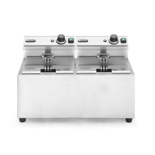 Hendi 2-Tank Countertop Electric Fryer 16 L, 2x 3,5 kW Hendi 2-Tank Countertop Electric Fryer 16 L, 2x 3,5 kW