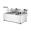 Hendi 2-Tank Countertop Electric Fryer 16 L, 2x 3,5 kW
