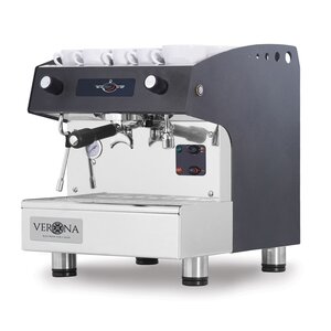 Hendi Ekspres półautomatyczny kolbowy 1 grupowy z pompą wibracyjną, 3L, 1,8 kW, czarny Hendi Ekspres półautomatyczny kolbowy 1 grupowy z pompą wibracyjną, 3L, 1,8 kW, czarny