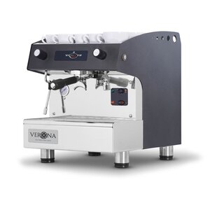 Verona Ekspres do kawy ROMEO PRO, 1-grupowy, automatyczny, z pompą rotacyjną, czarny