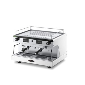 Wega White Coffee Machine 2 Groups with Three Nozzles, 3,7 kW Wega White Coffee Machine 2 Groups with Three Nozzles, 3,7 kW