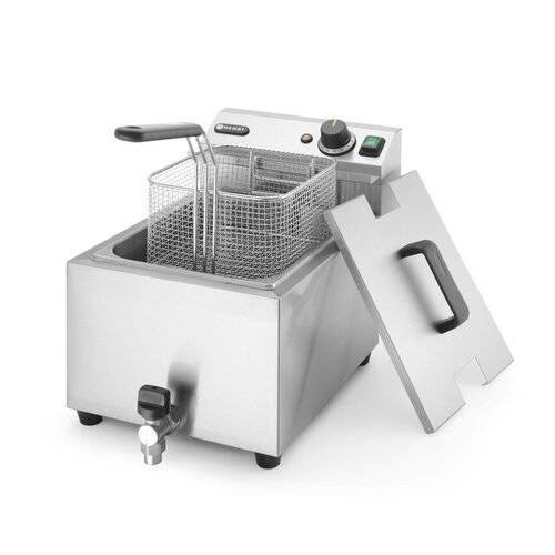 Hendi Countertop Electric Fryer 8 L, 3,5 kW with Drain Tap Hendi Countertop Electric Fryer 8 L, 3,5 kW with Drain Tap