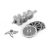 Hendi Meat Grinder 400W with Two Mincing Discs Ø 65,8 mm with Hole 4 and 7mm