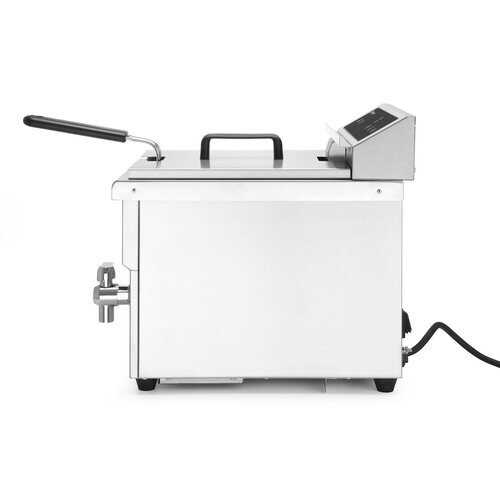 Hendi Countertop Induction Fryer 8 L, 3,5 kW with Drain Tap and Digital Panel Hendi Countertop Induction Fryer 8 L, 3,5 kW with Drain Tap and Digital Panel