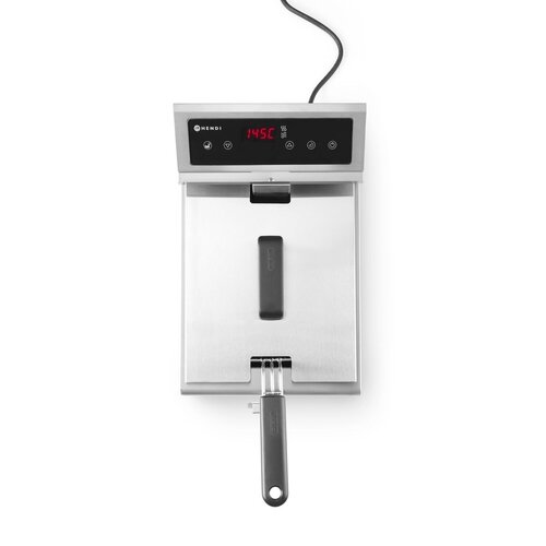 Hendi Countertop Induction Fryer 8 L, 3,5 kW with Drain Tap and Digital Panel Hendi Countertop Induction Fryer 8 L, 3,5 kW with Drain Tap and Digital Panel