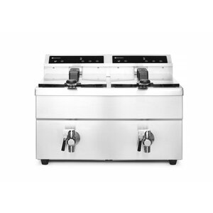 Hendi 2-Tank Countertop Induction Fryer 16 L, 7 kW Hendi 2-Tank Countertop Induction Fryer 16 L, 7 kW