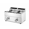 Hendi 2-Tank Countertop Induction Fryer 16 L, 7 kW