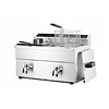 Hendi 2-Tank Countertop Induction Fryer 16 L, 7 kW