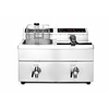 Hendi 2-Tank Countertop Induction Fryer 16 L, 7 kW
