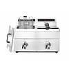 Hendi 2-Tank Countertop Induction Fryer 16 L, 7 kW
