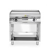 Hendi Gazowa płyta grillowa gładka, 10 kW na podstawie półotwartej