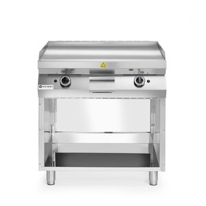 Hendi Gas Griddle Smooth, 10 kW on Half-Open Base Hendi Gas Griddle Smooth, 10 kW on Half-Open Base