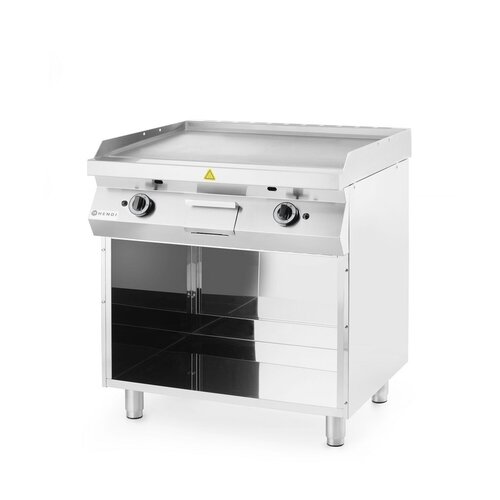 Hendi Gas Griddle Smooth, 10 kW on Half-Open Base Hendi Gas Griddle Smooth, 10 kW on Half-Open Base