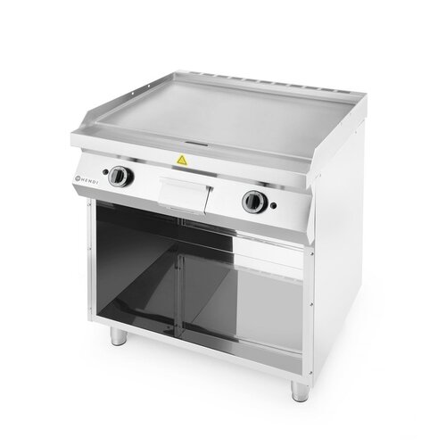 Hendi Gas Griddle Smooth, 10 kW on Half-Open Base Hendi Gas Griddle Smooth, 10 kW on Half-Open Base