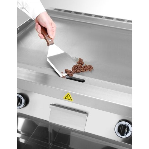 Hendi Gas Griddle Smooth, 10 kW on Half-Open Base Hendi Gas Griddle Smooth, 10 kW on Half-Open Base