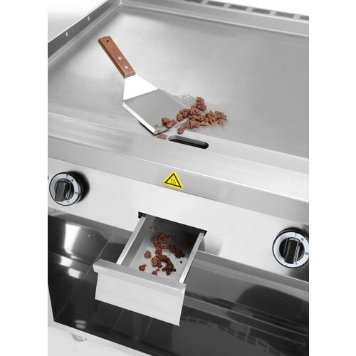 Hendi Gas Griddle Smooth, 10 kW on Half-Open Base Hendi Gas Griddle Smooth, 10 kW on Half-Open Base