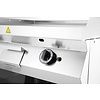 Hendi Gas Griddle Smooth, 10 kW on Half-Open Base