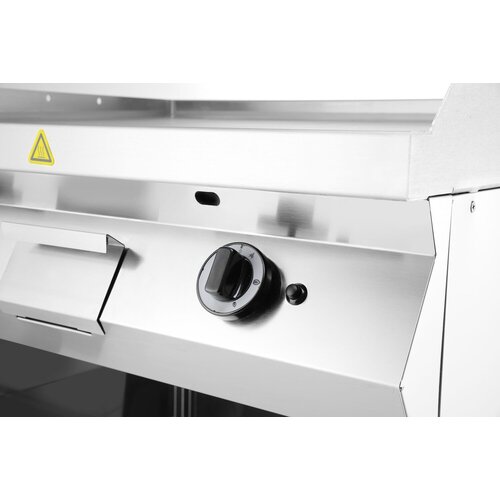 Hendi Gas Griddle Smooth, 10 kW on Half-Open Base Hendi Gas Griddle Smooth, 10 kW on Half-Open Base