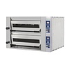 Hendi Piec do pizzy 2-komorowy elektryczny 13,2 kW, 8 x Ø 34 cm