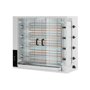 Hendi Rożen elektryczny do kurczaków 4-poziomowy, 12kW, 1150x550x(h)980mm Hendi Rożen elektryczny do kurczaków 4-poziomowy, 12kW, 1150x550x(h)980mm