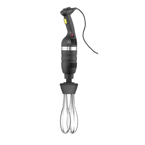 Hendi Mikser ręczny o zmiennej prędkości z rózgą i wieszakiem Kitchen Line, 230V/350W, ø100x416mm Hendi Mikser ręczny o zmiennej prędkości z rózgą i wieszakiem Kitchen Line, 230V/350W, ø100x416mm