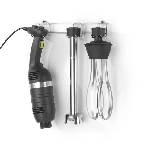 Hendi Mikser ręczny o zmiennej prędkości z rózgą i wieszakiem Kitchen Line, 230V/350W, ø100x416mm Hendi Mikser ręczny o zmiennej prędkości z rózgą i wieszakiem Kitchen Line, 230V/350W, ø100x416mm